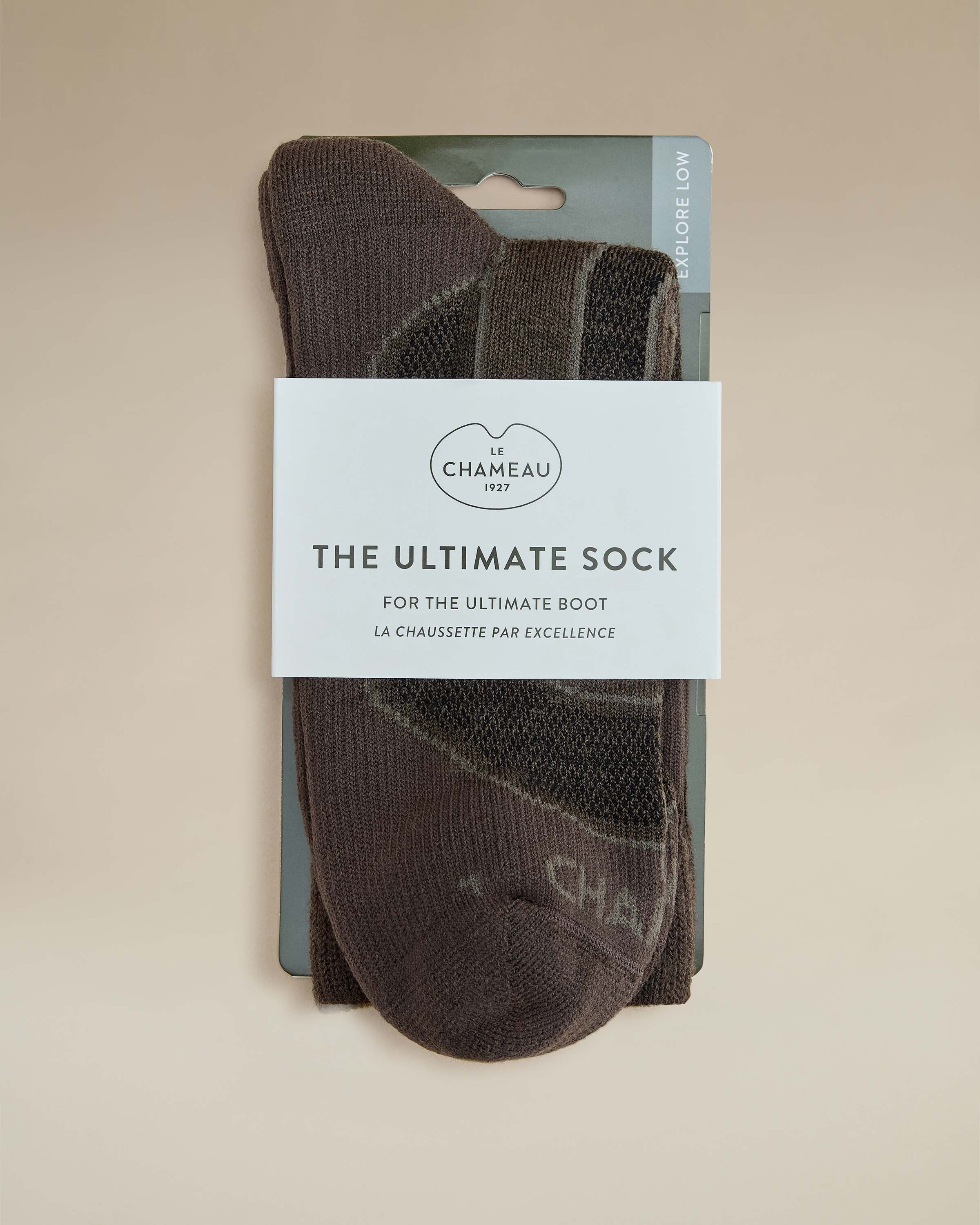 Explore Socks Low - Chameau Green - Image 2