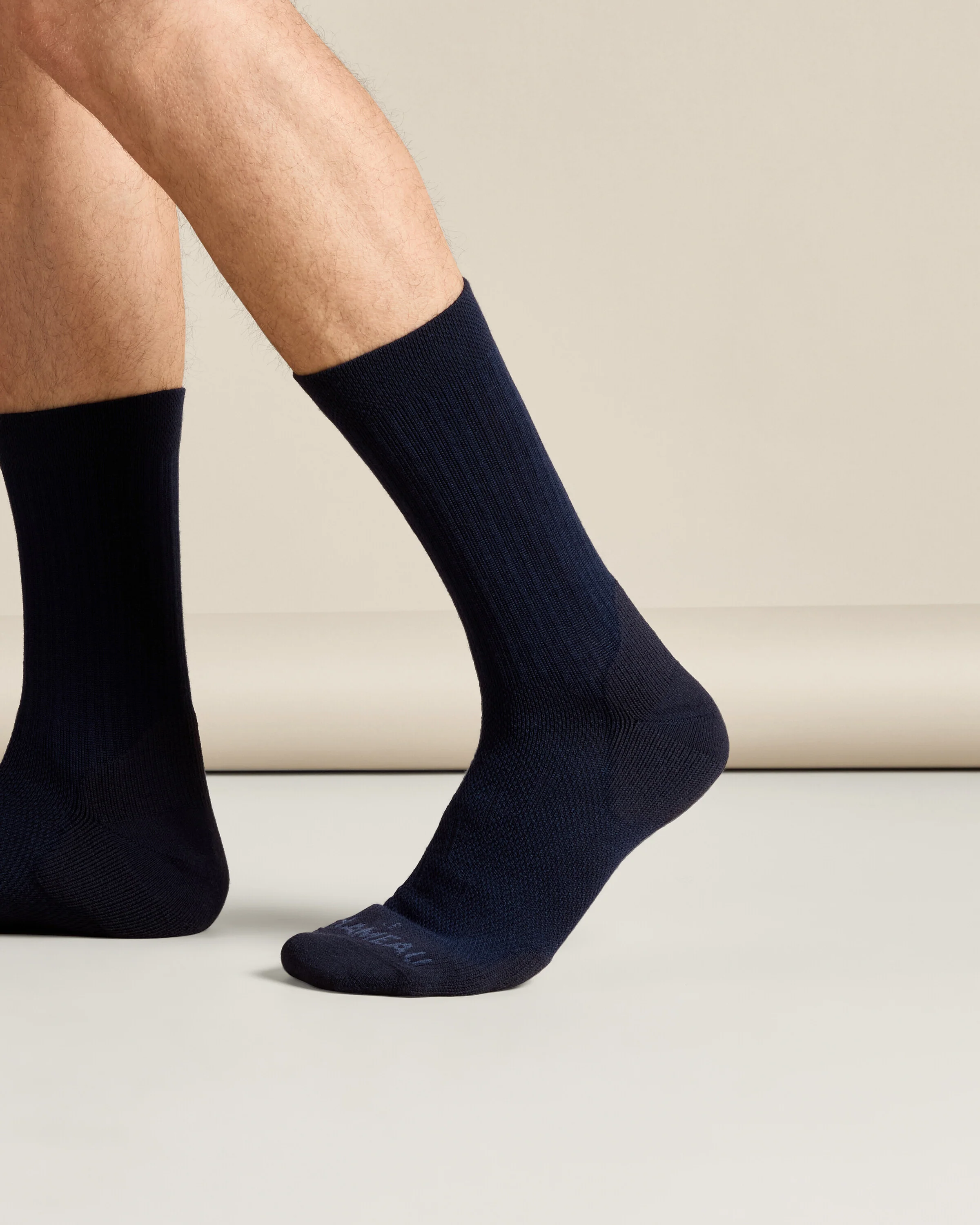 Country Cross Socks - Navy - Image 5