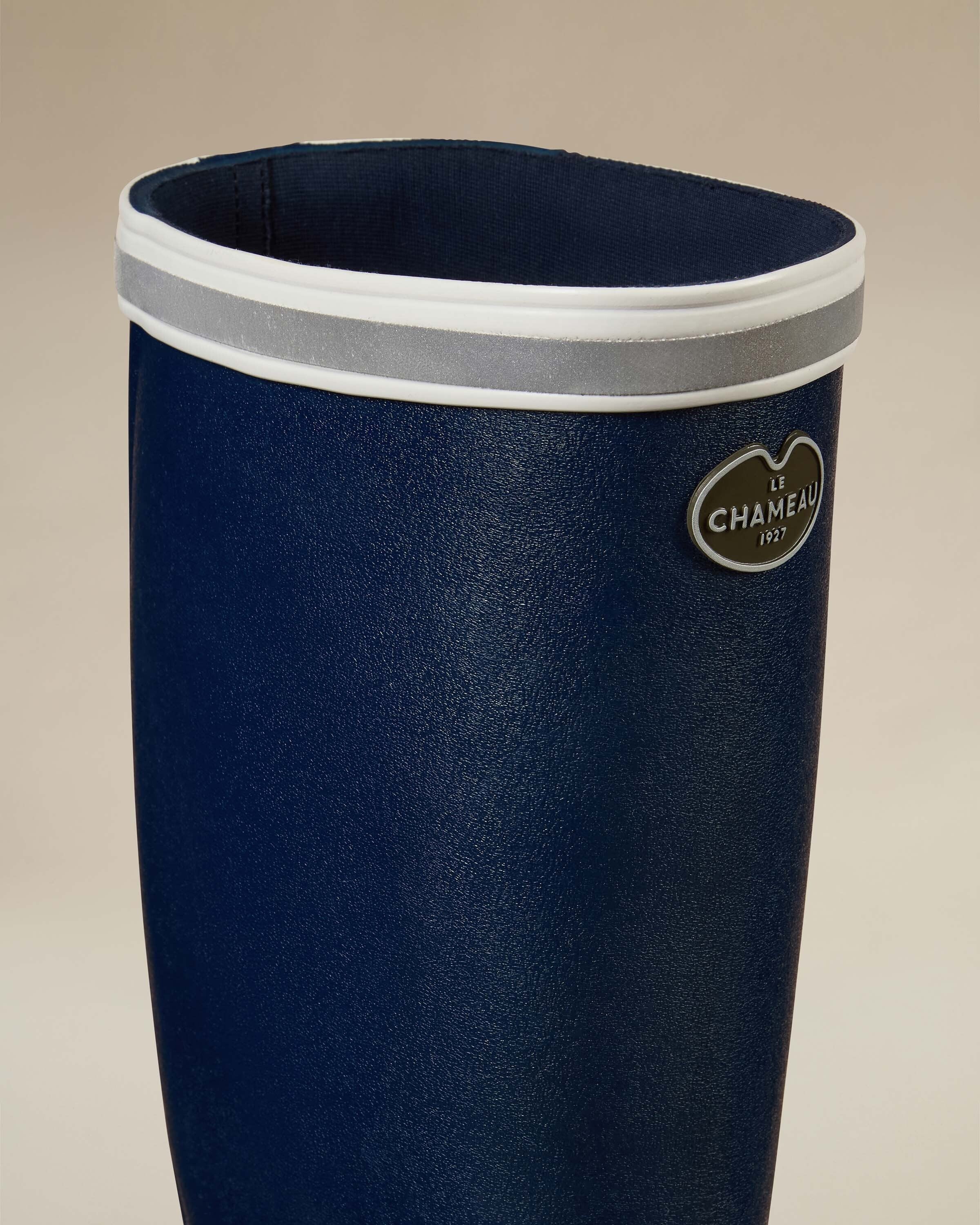 Men's Marine Evo Ponti Lined Wellington Boot - Marine Blue - Image 4