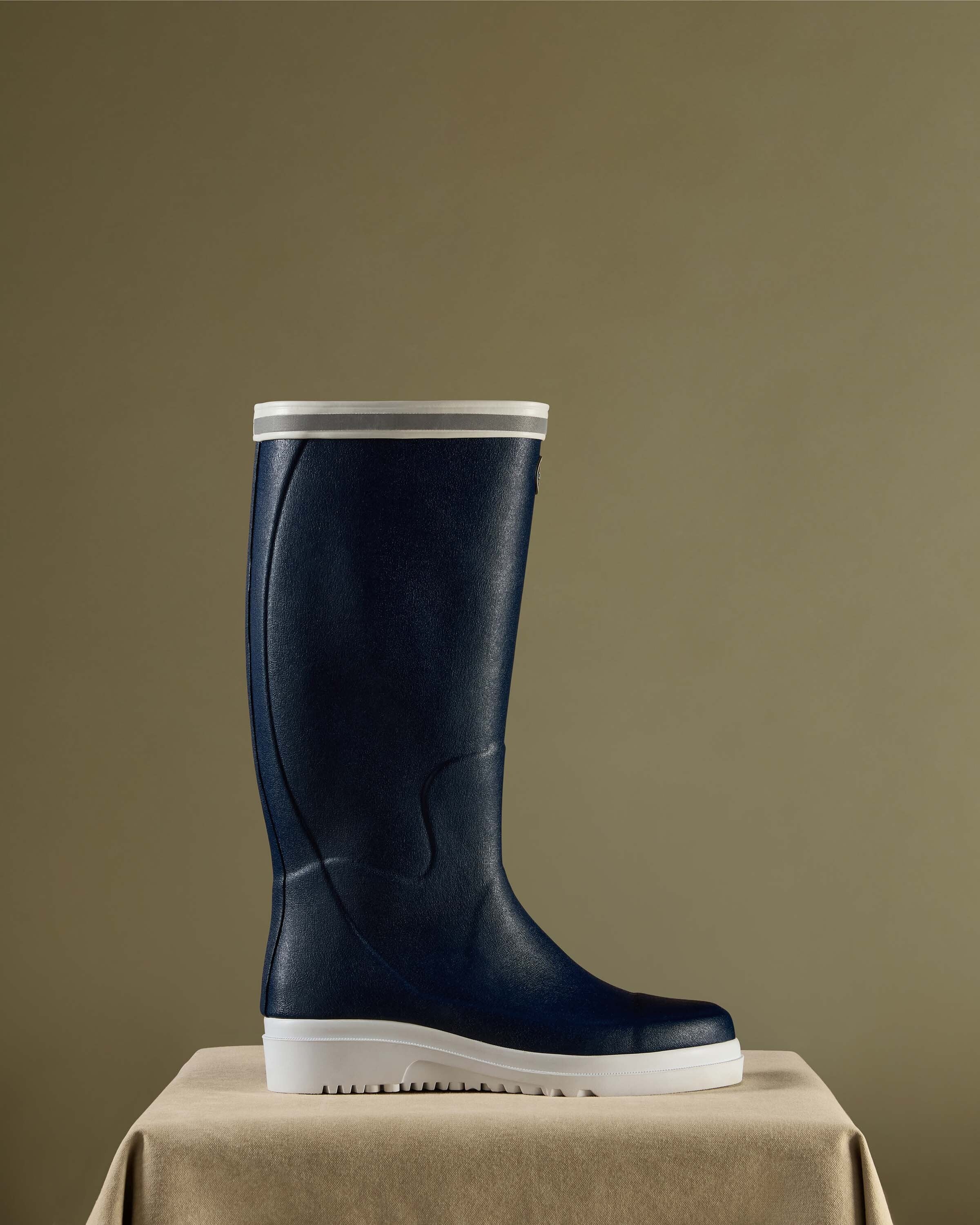 Men's Marine Evo Ponti Lined Wellington Boot - Marine Blue - Image 7