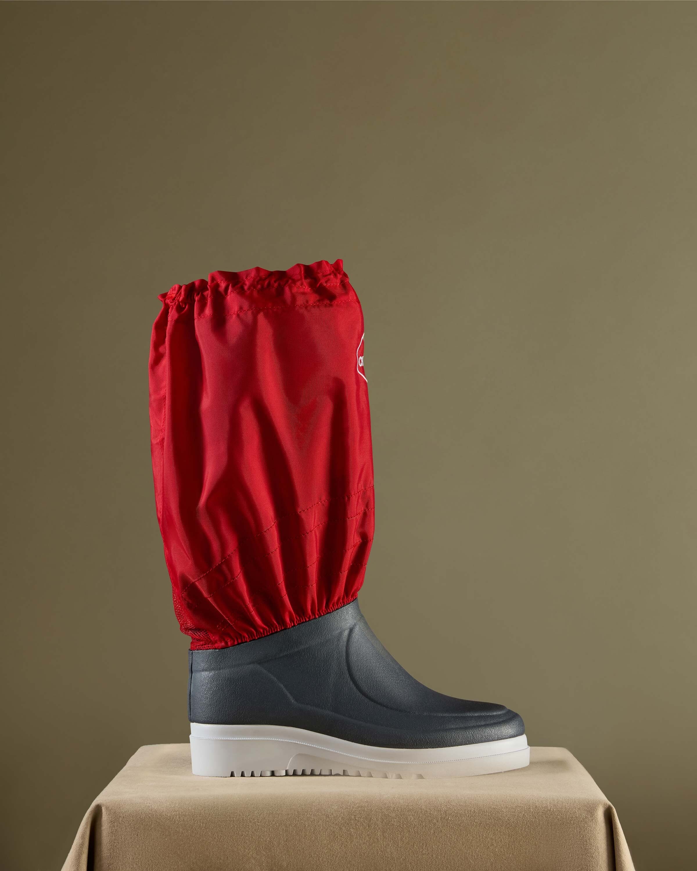 Men's Neptune Neoprene Lined Wellington Boot - Gris Foncé - Image 7