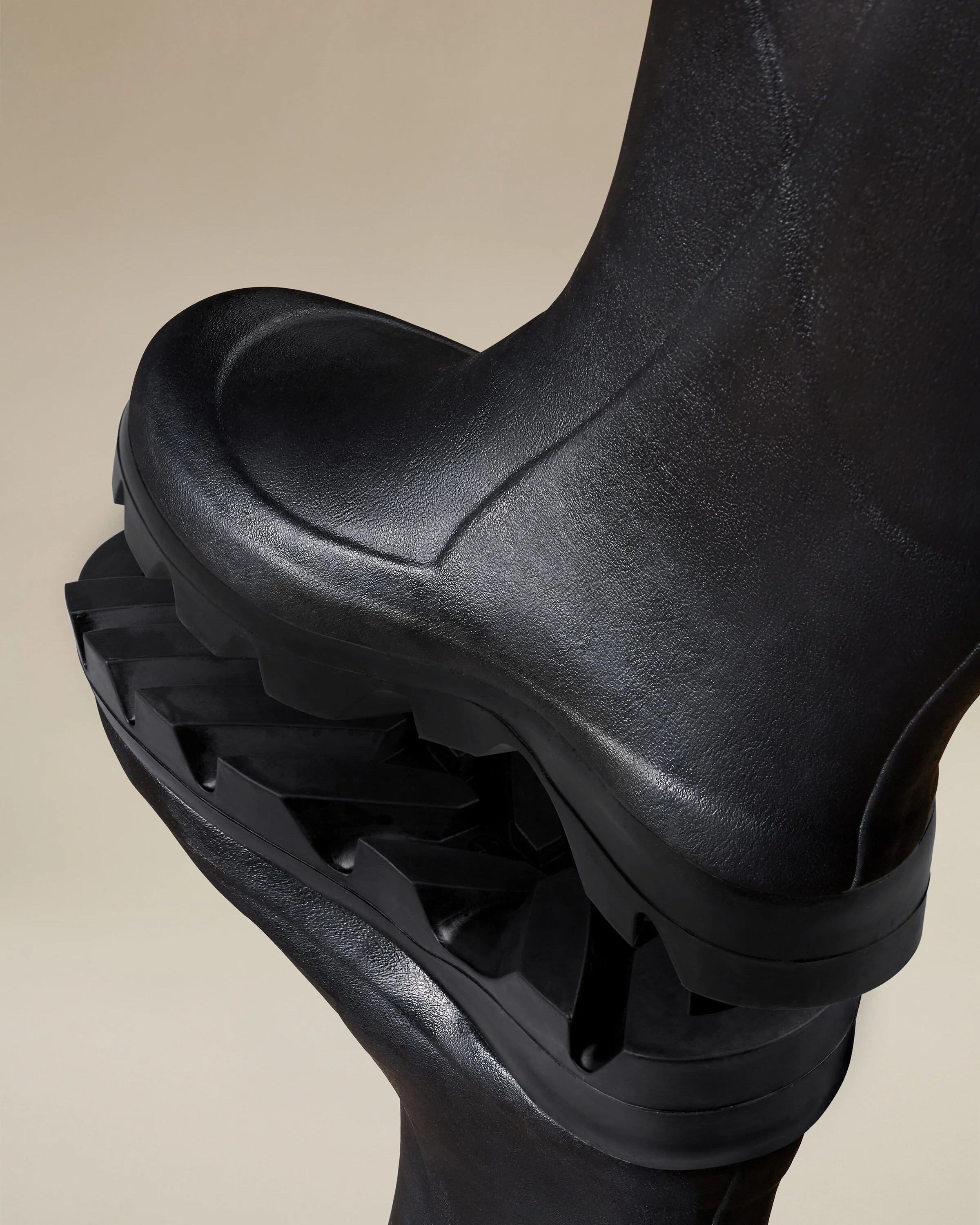 Men's Océane Ponti Lined Thigh Boot - Black - Image 4