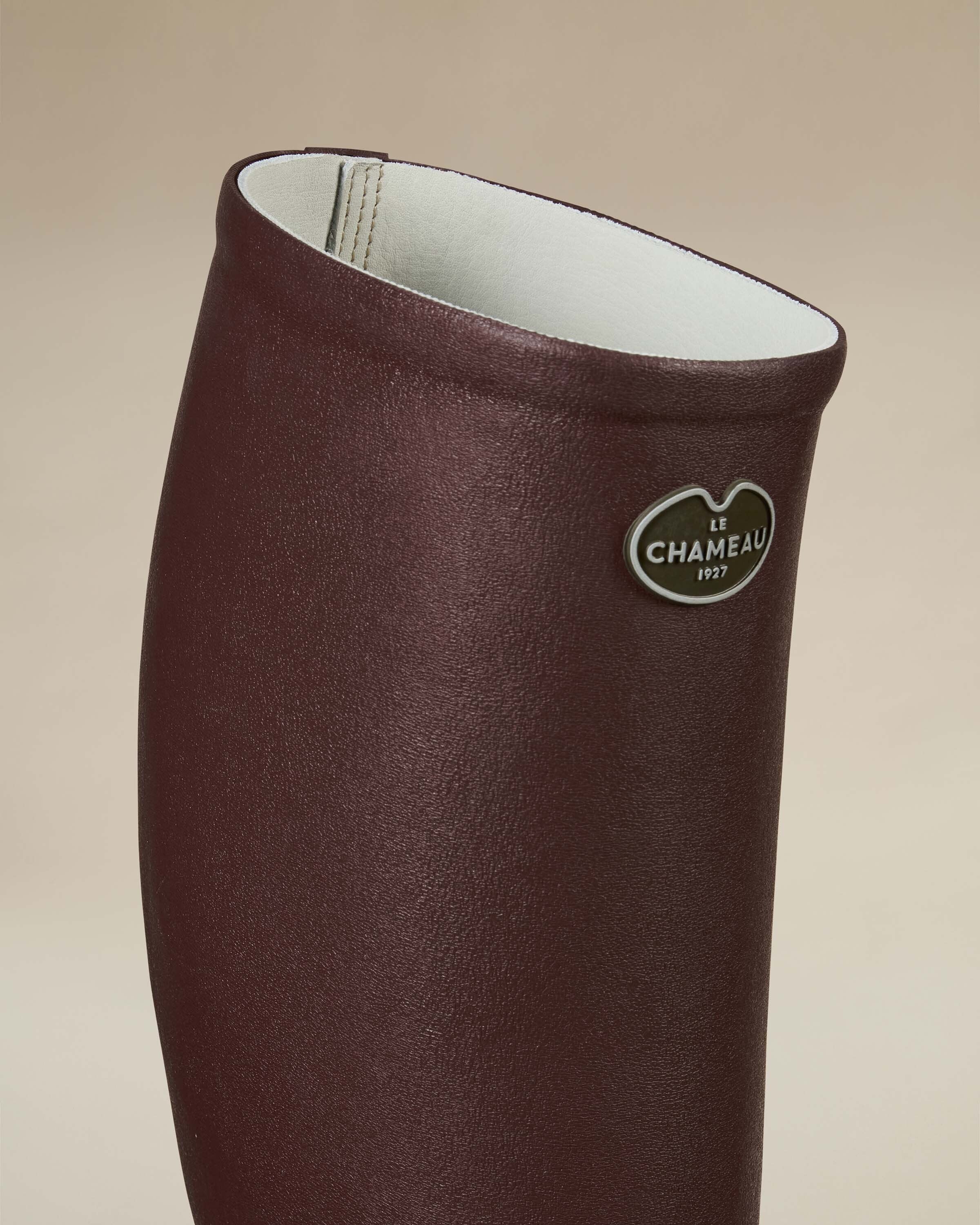 Men's Saint Hubert Leather Lined Wellington Boot - Brown - Image 3