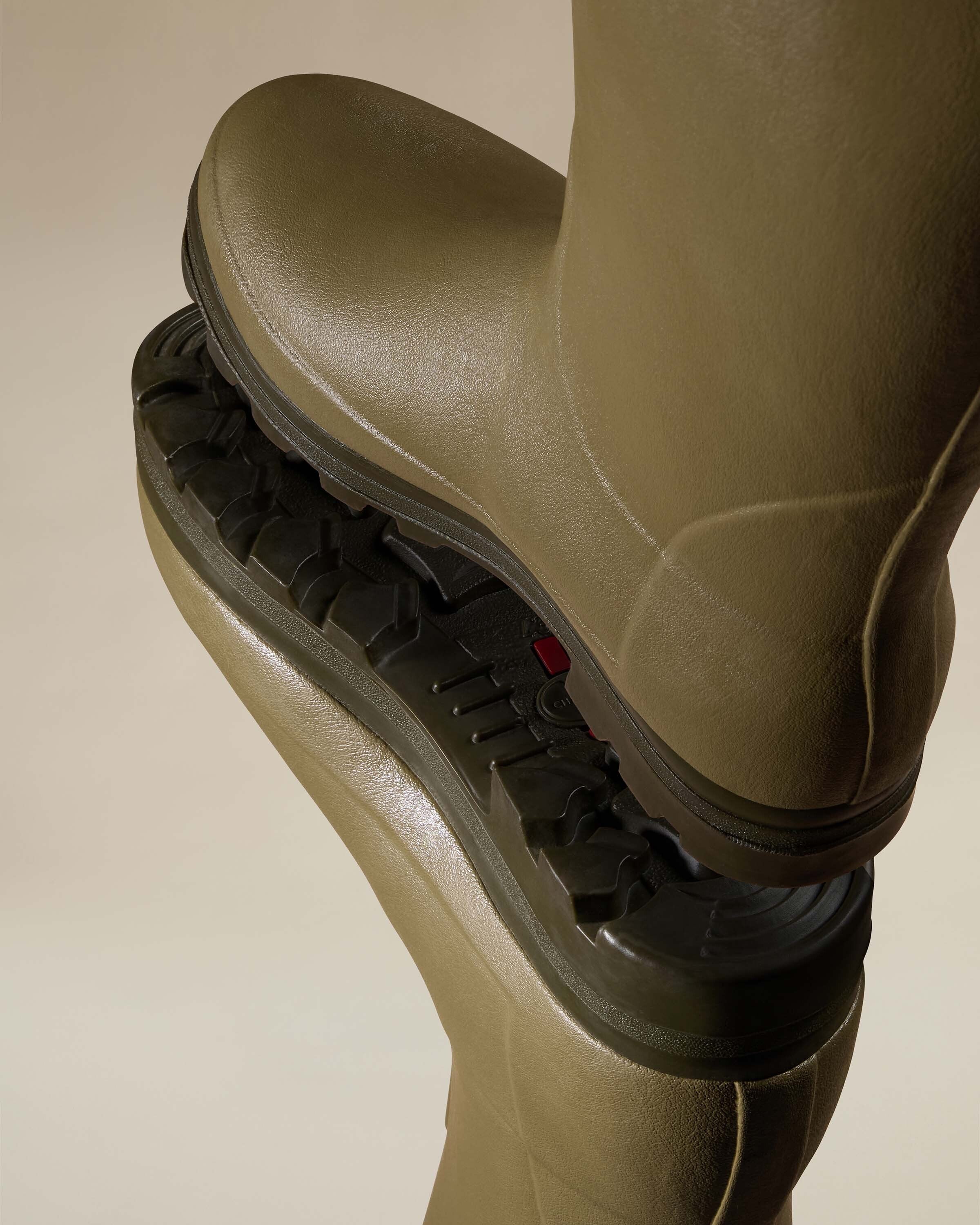 Men's Vierzonord Plus Neoprene Wellington Boot - Iconic Green - Image 3