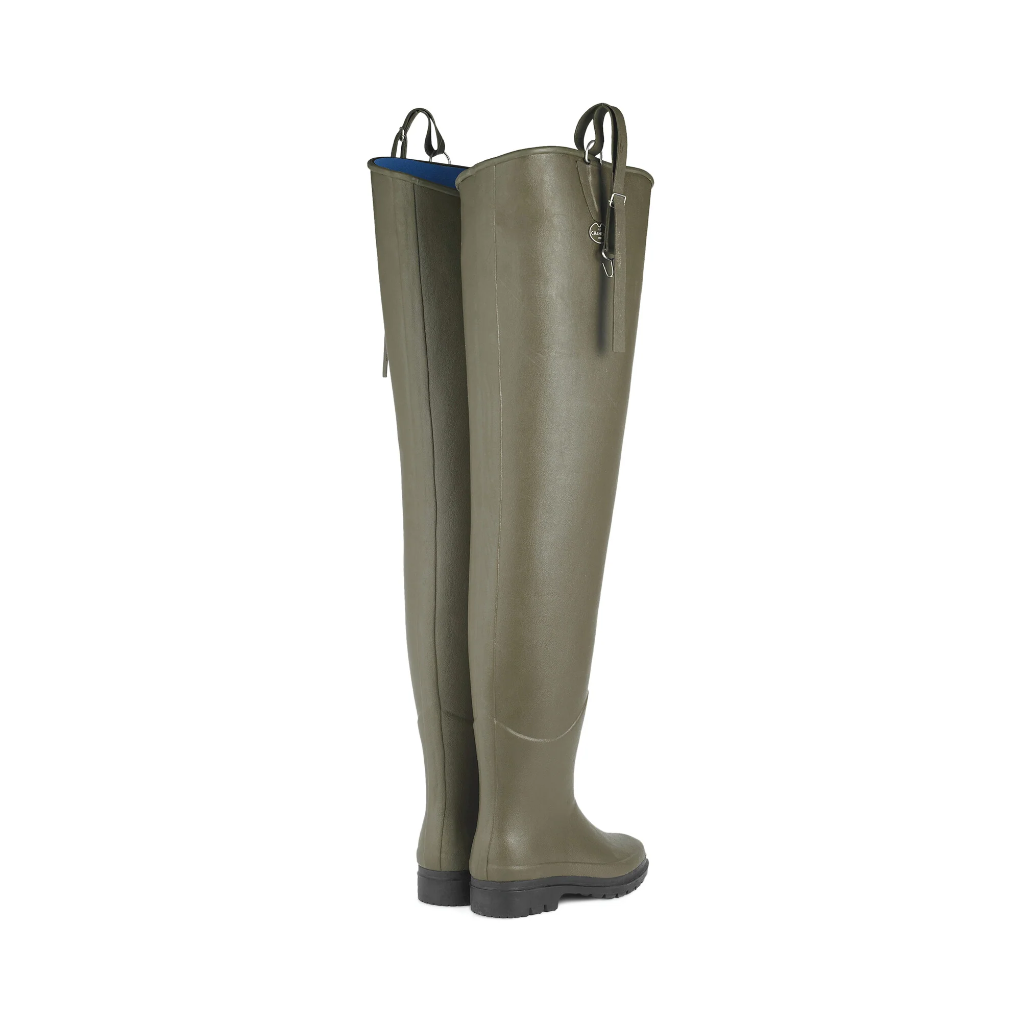 Unisex Deltanord Thigh High Boot - Chameau Green - Image 3