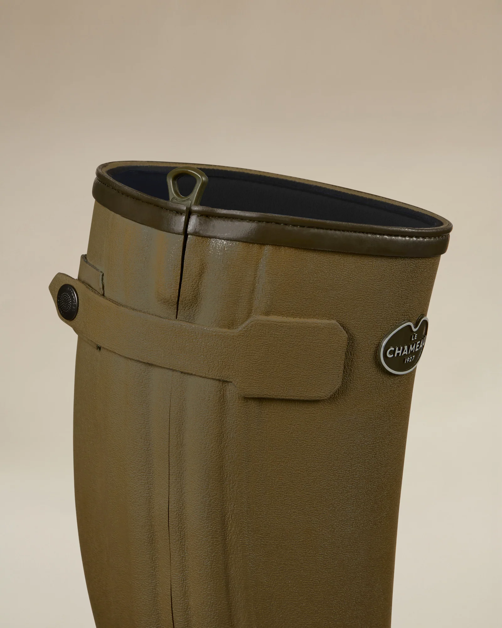 Women's Chasseur Neoprene Lined Wellington Boot - Iconic Green - Image 12