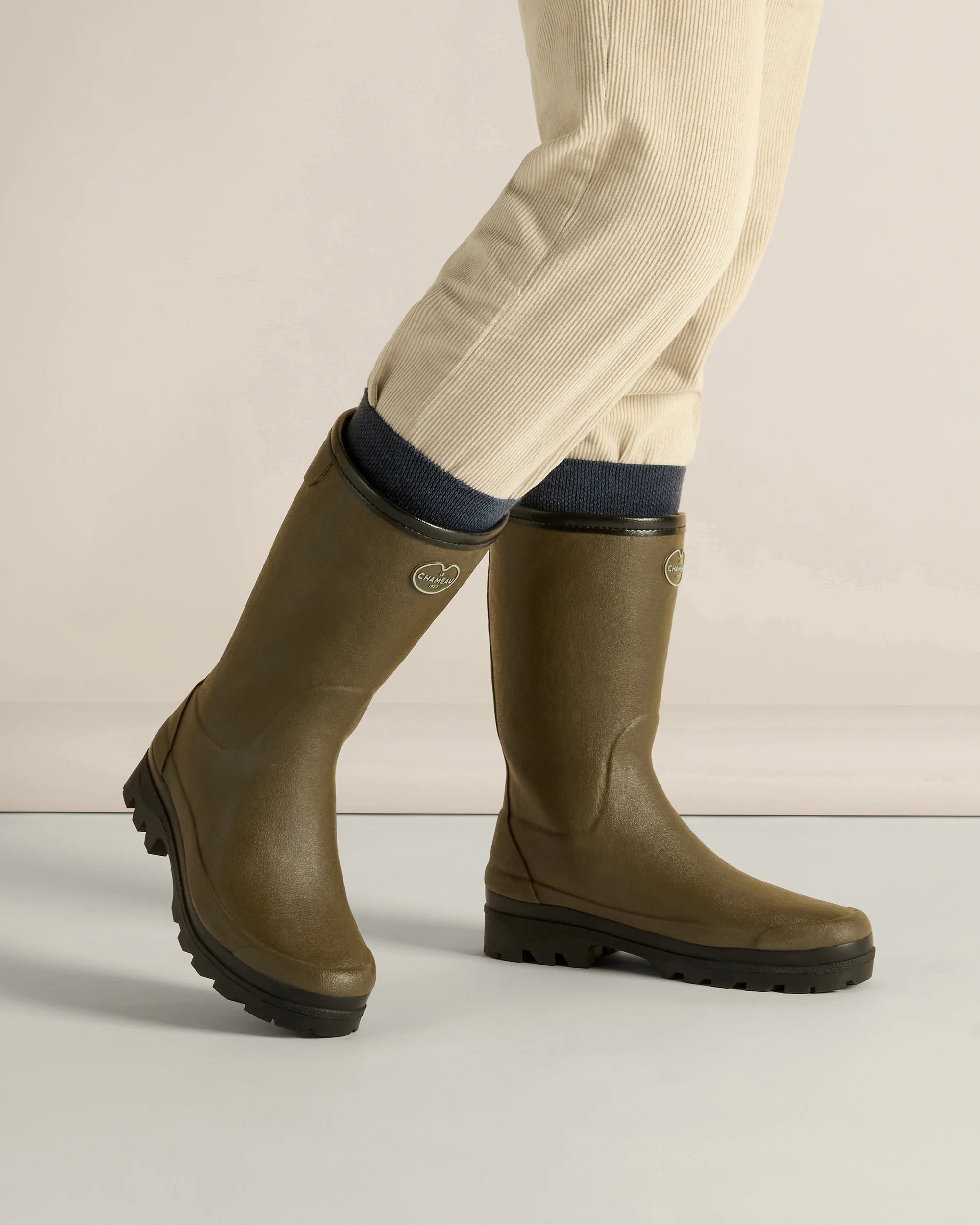 Women's Giverny Wool Lined Bottillon - Chameau Green - Image 4