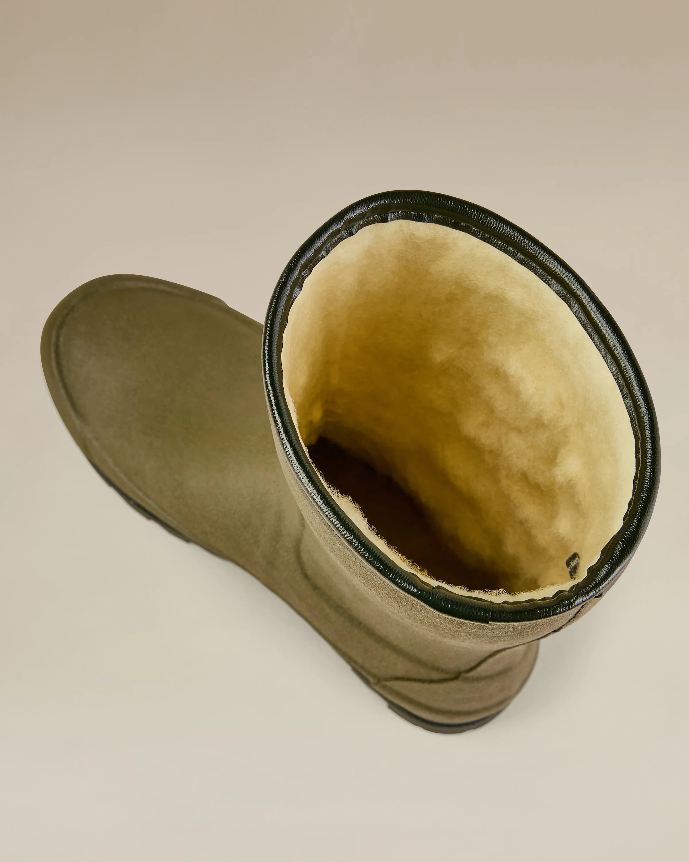 Women's Giverny Wool Lined Bottillon - Chameau Green - Image 9