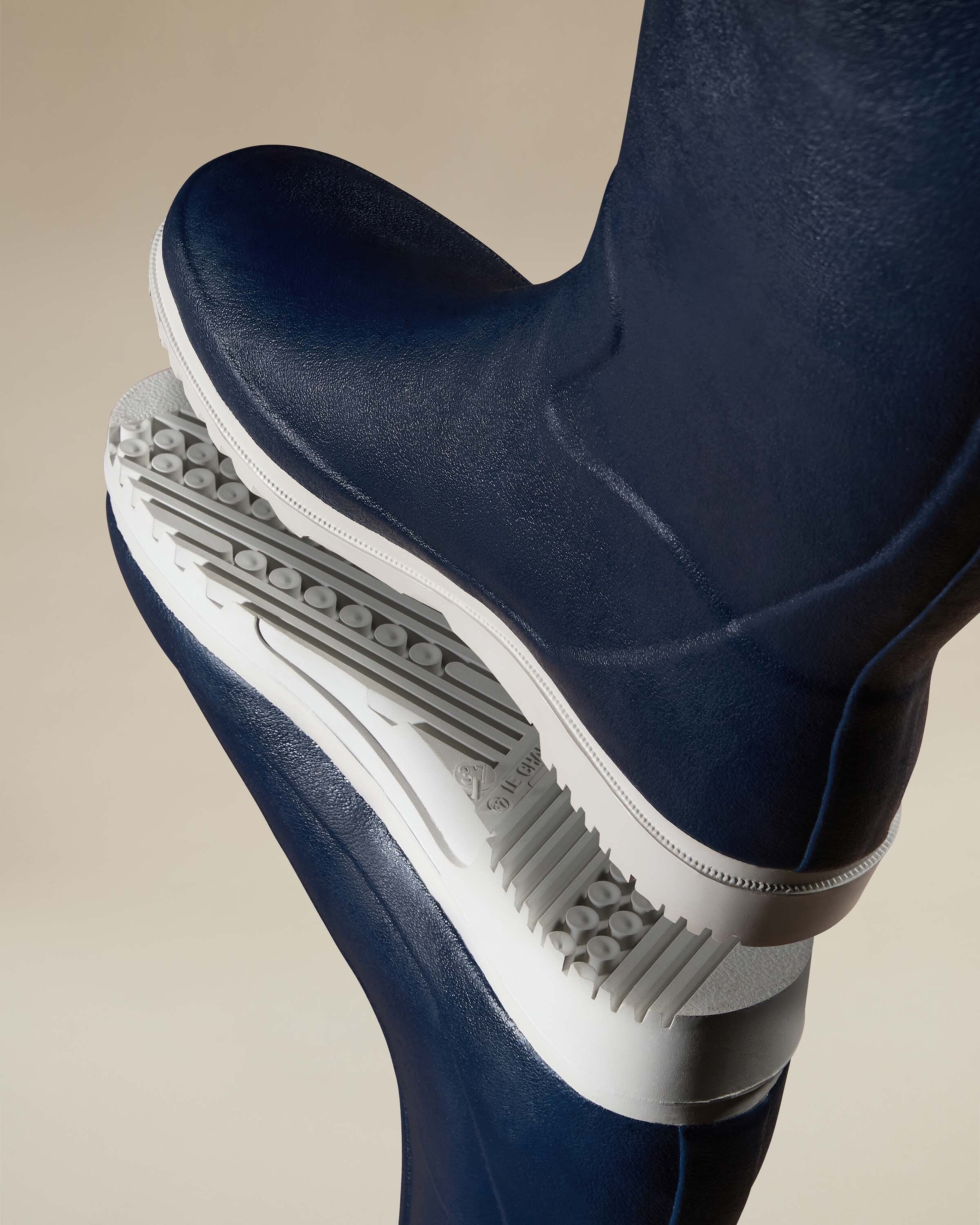 Women's Marine Evo Ponti Lined Wellington Boot - Marine Blue - Image 3