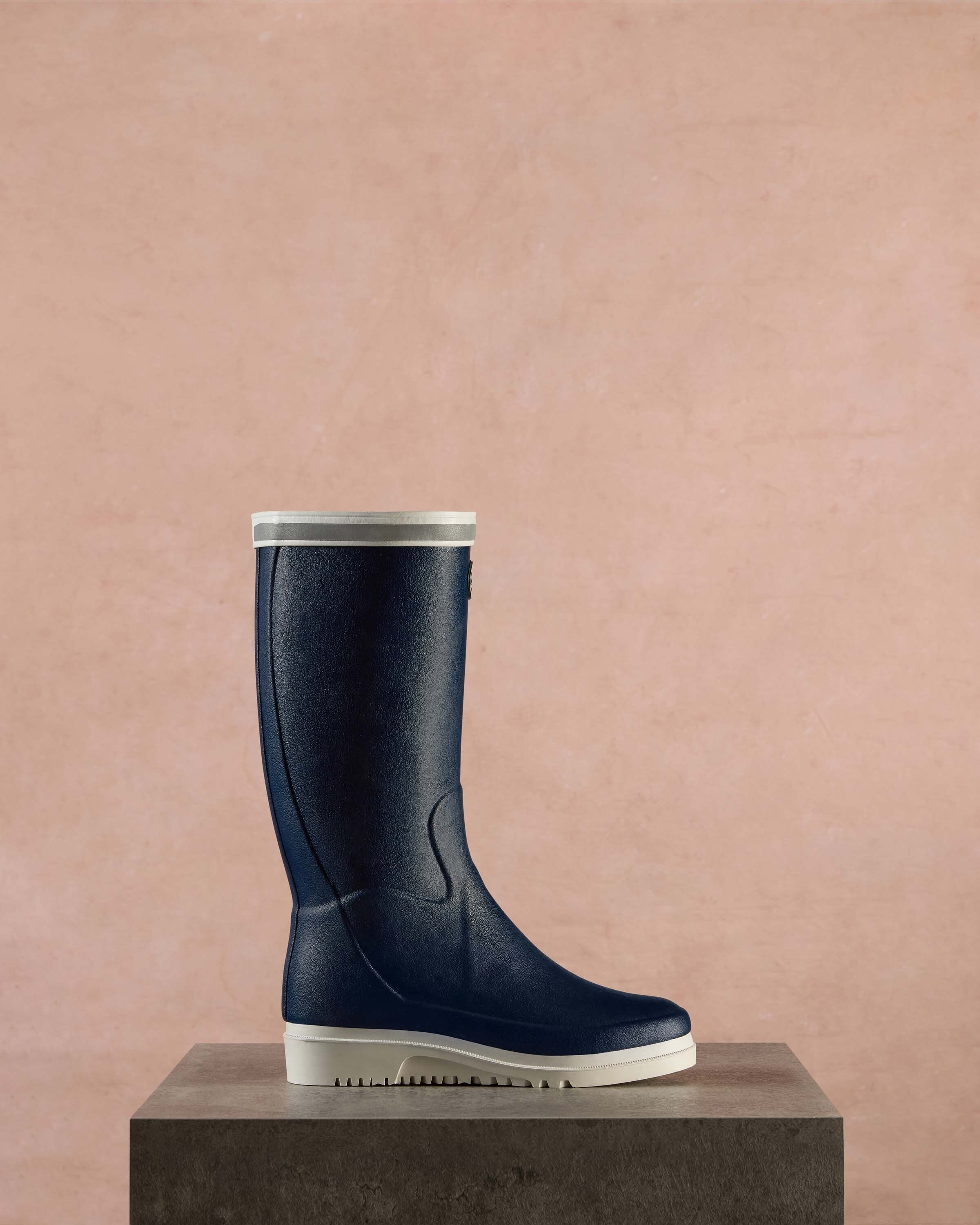 Women's Marine Evo Ponti Lined Wellington Boot - Marine Blue - Image 7