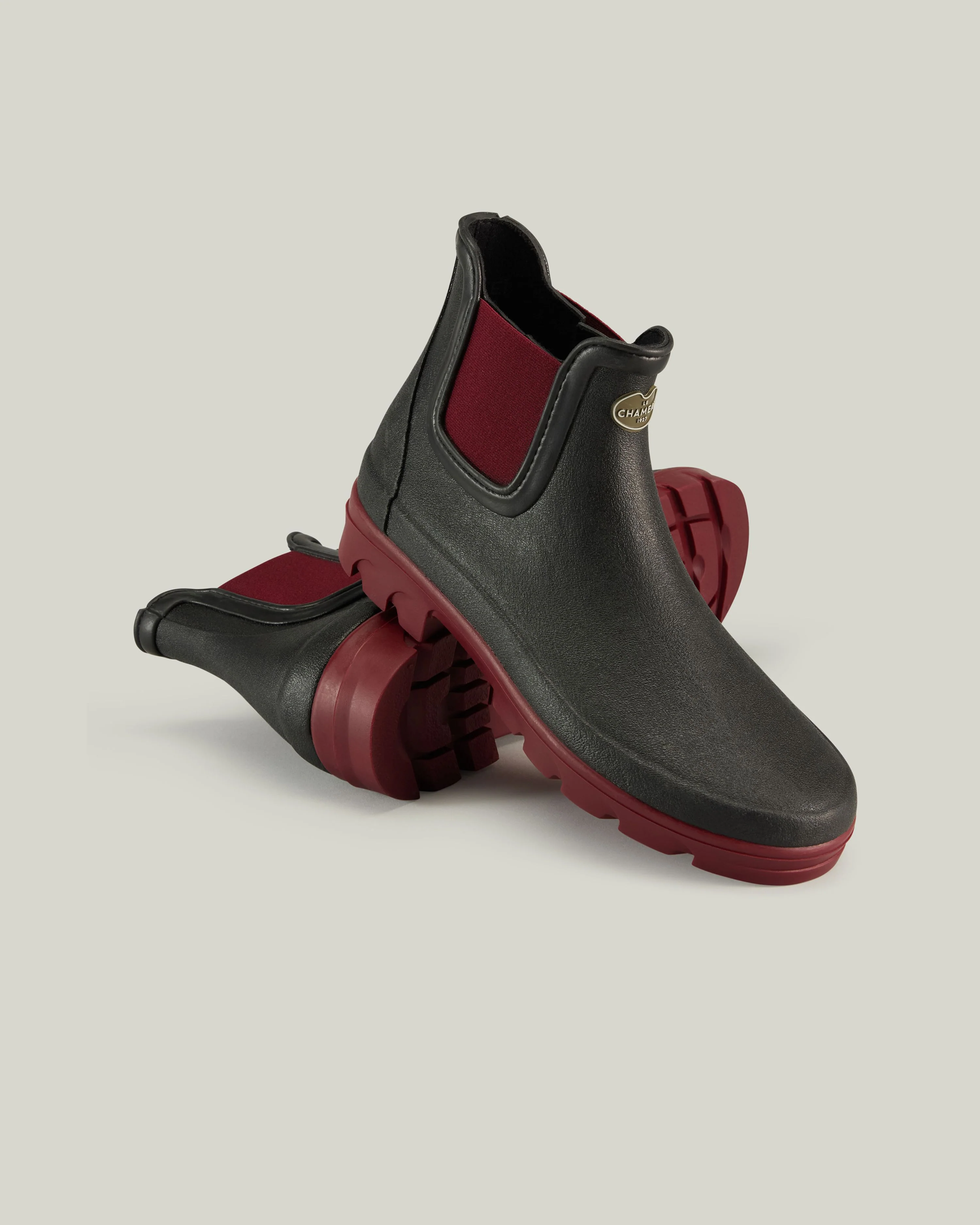 Women's Nomade Jersey Lined Chelsea Boot - Black Cherry - Image 7