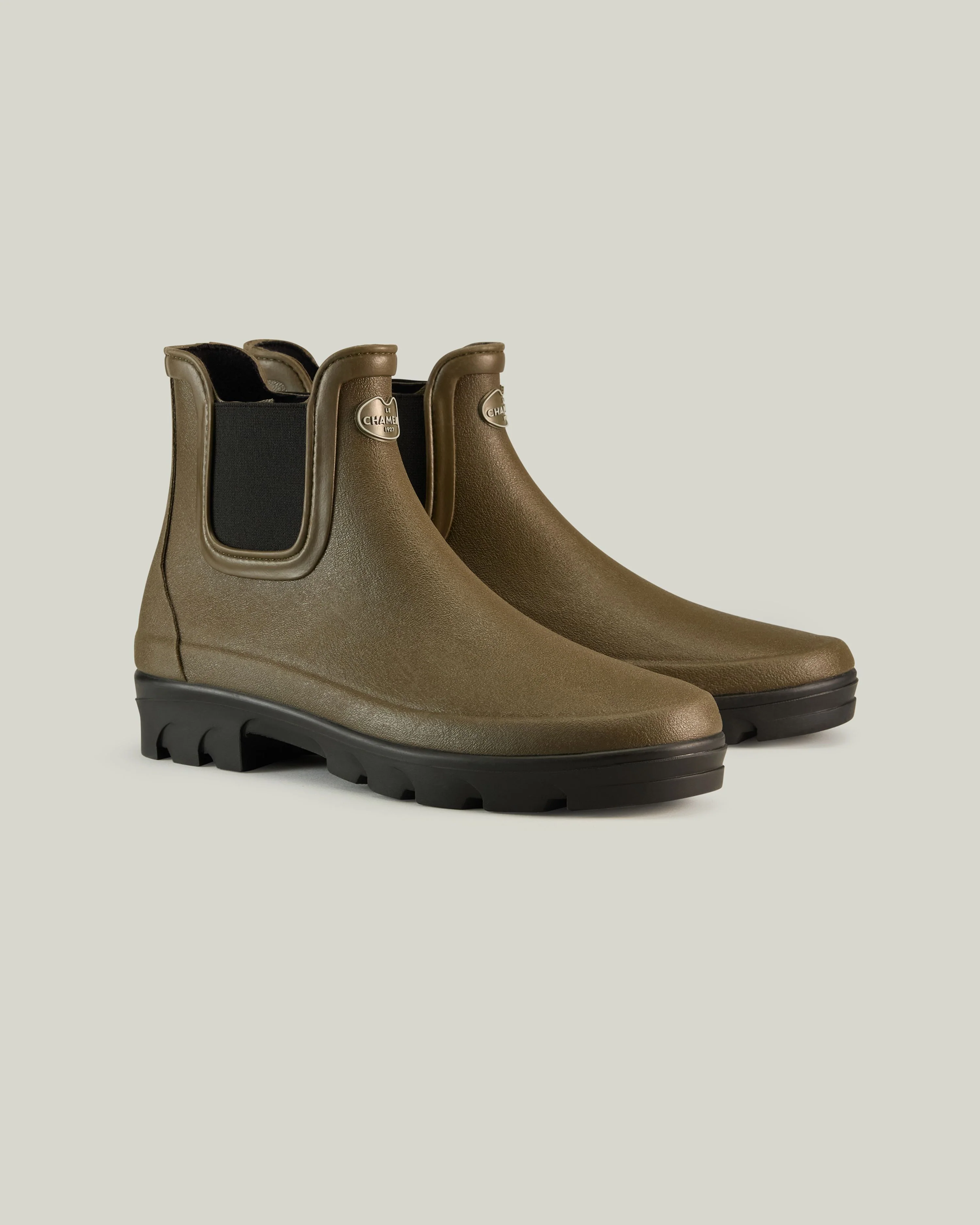 Women's Nomade Jersey Lined Chelsea Boot - Forest Green - Image 3