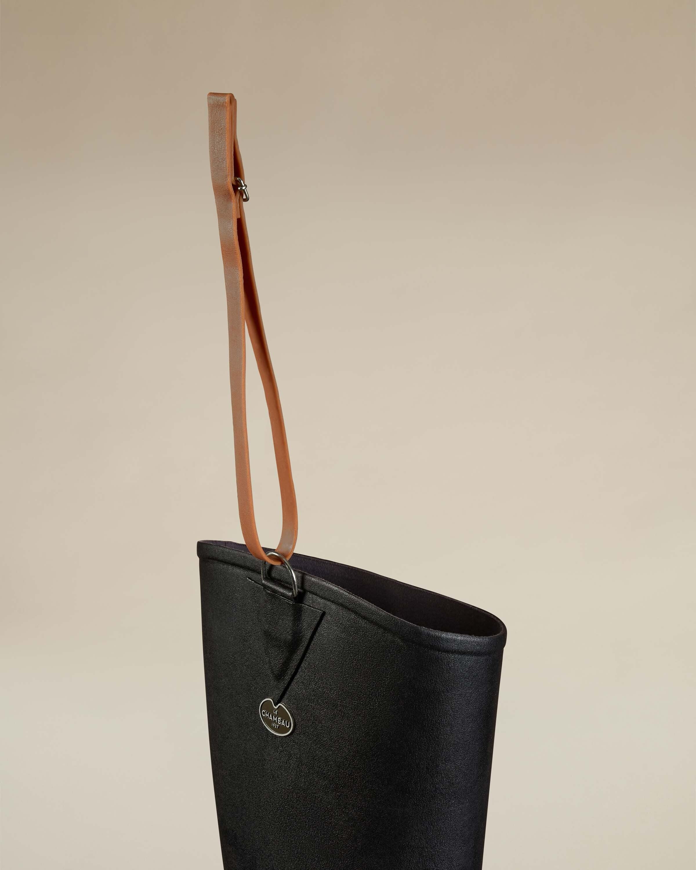 Women's Océane Ponti Lined Thigh Boot - Black - Image 4