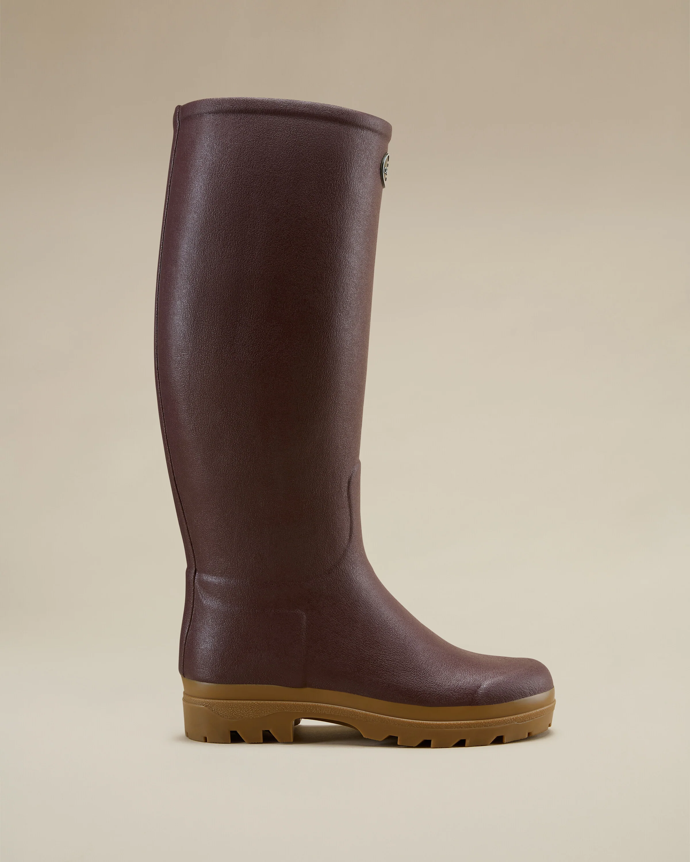 Women's Saint Hubert Leather Lined Wellington Boot - Brown - Image 8