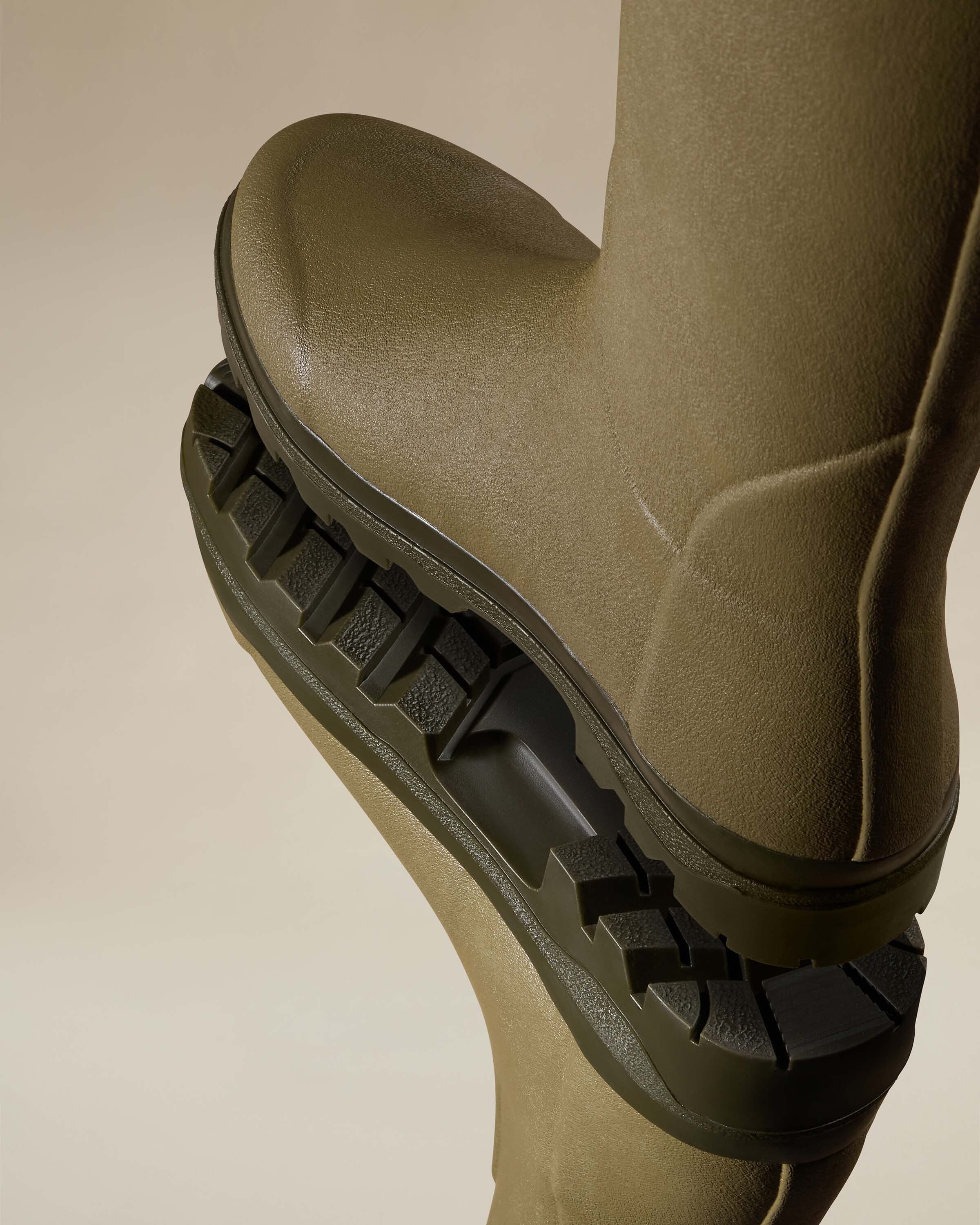 Women's Vierzon Jersey Lined Wellington Boot - Iconic Green - Image 3