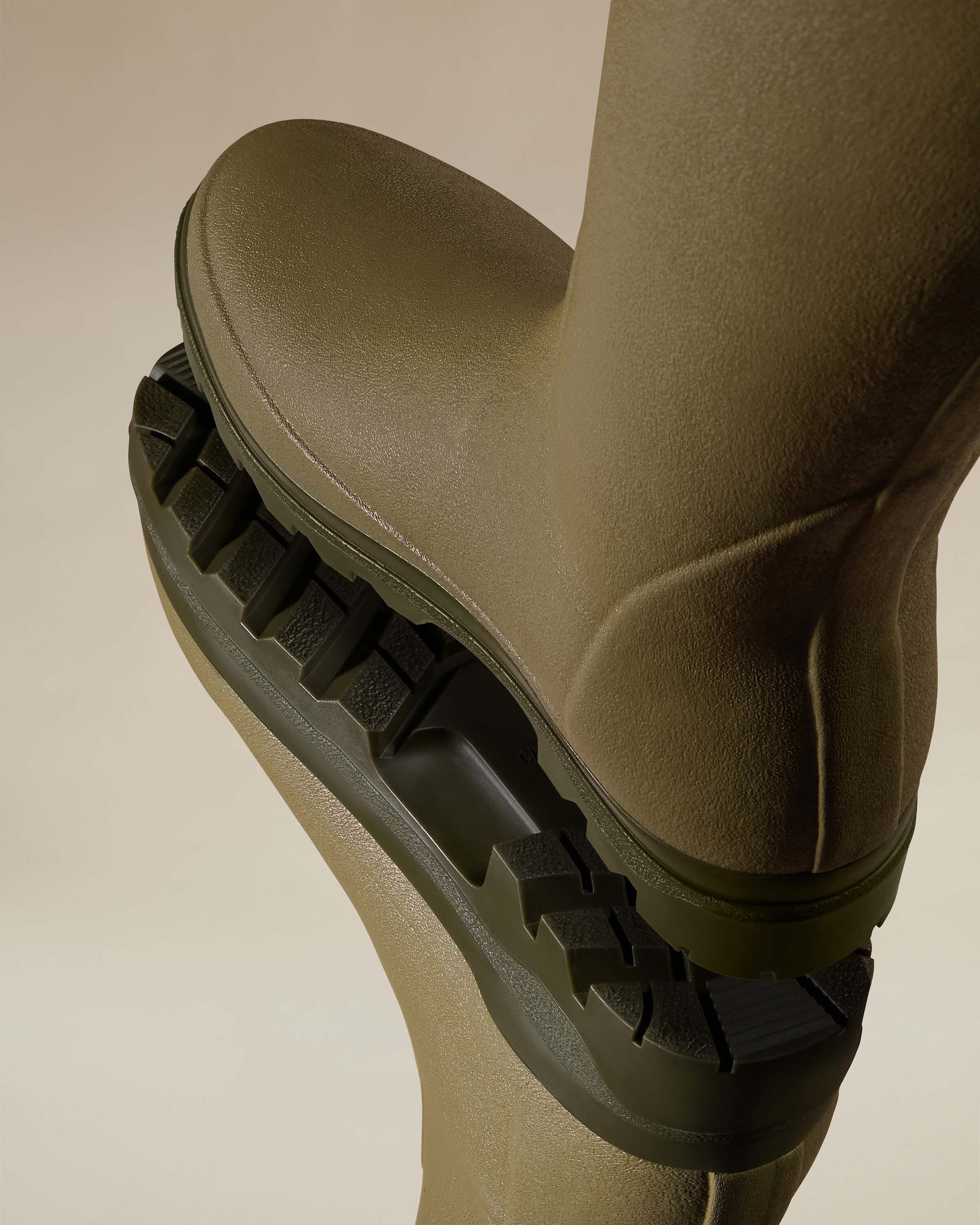 Women's Vierzonord Neoprene Lined Wellington Boot - Iconic Green - Image 3
